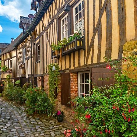 Appartement De Charme Dans Un Chateau A 5 Min D'Honfleur Gonneville-sur-Honfleur ภายนอก รูปภาพ
