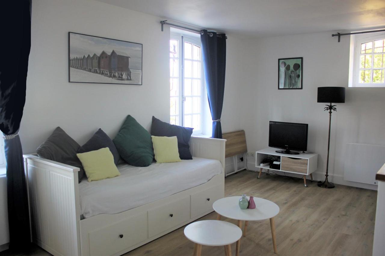 Appartement De Charme Dans Un Chateau A 5 Min D'Honfleur Gonneville-sur-Honfleur ภายนอก รูปภาพ